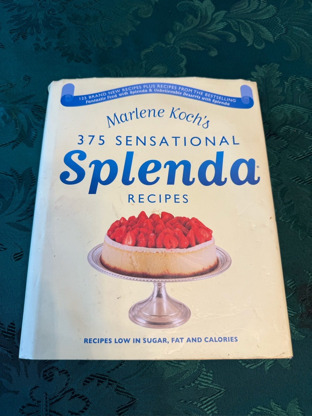 375 Sensational Recipes Cookbook by Marlene Koch - White Splenda recipes